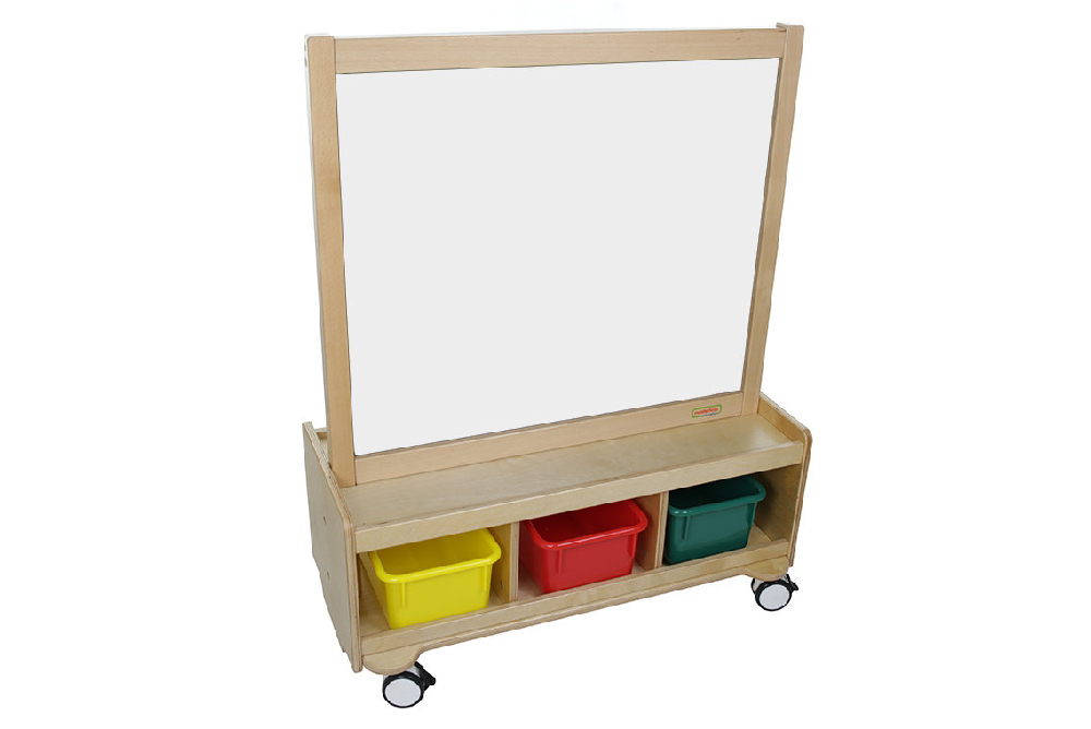 masterkidz 移動式美術屏風-雙面磁性白板